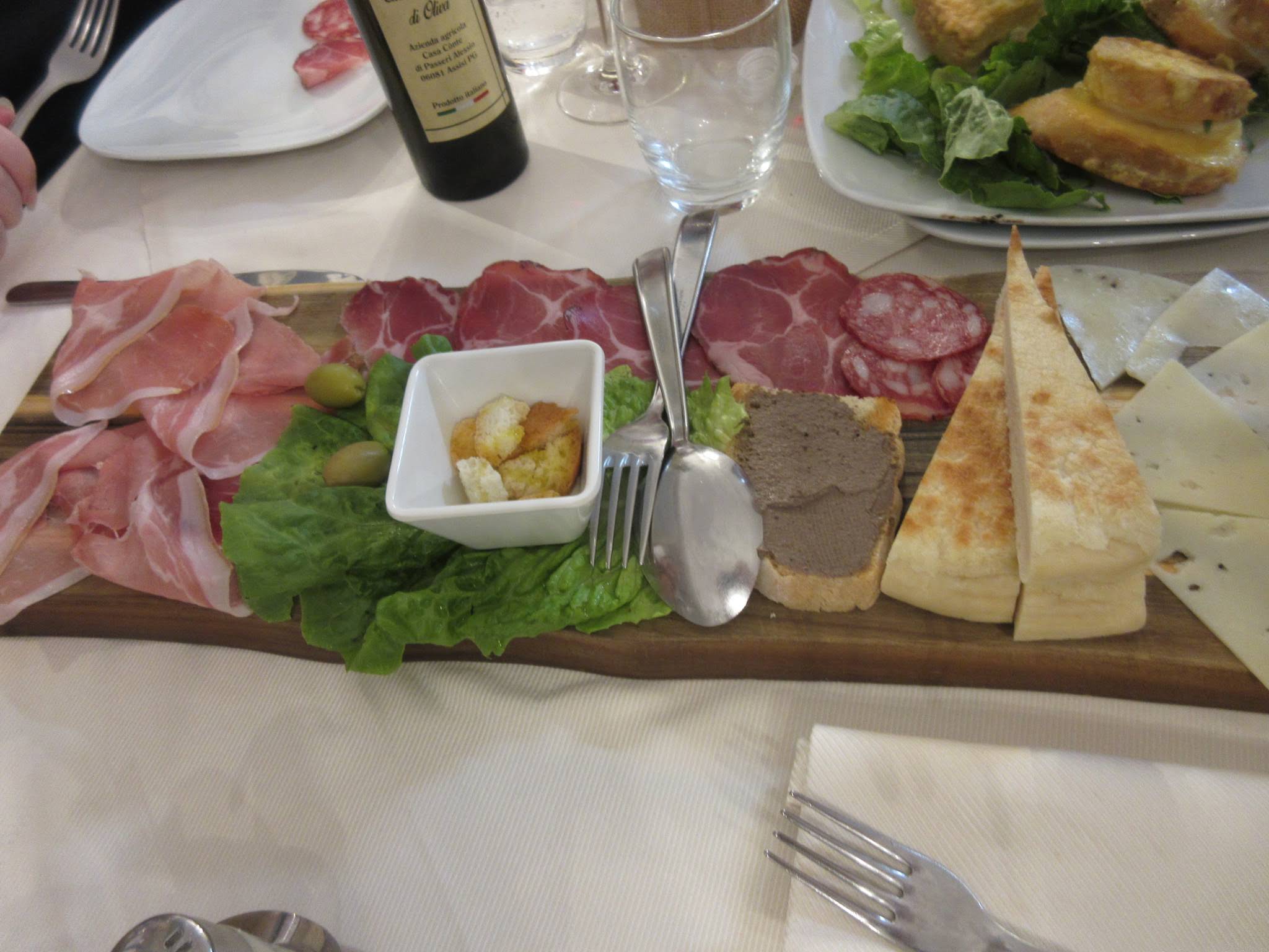 Antipasto umbro da condividere